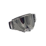 Ski, snowboard, motorcycling, cycling goggles, unisex, silver frame, silver lens, O11SSN